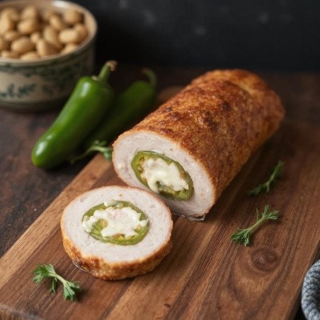 Pre-Cooked Pork Tenderloin 250g | Cheese & Jalapeno