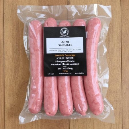 Scottish Lorne Sausage 1kg | Pattaya Food Center