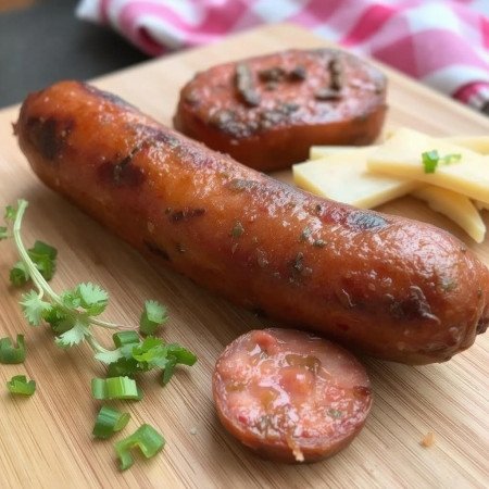 Smoked Andouille sausage 1 kg call us for price | Pattaya Food Center
