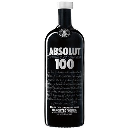 Absolut 100 Vodka – Ultra Premium 50% ABV SpiritBeveragesAbsolut 100 Vodka – Ultra Premium 50% ABV Spirit