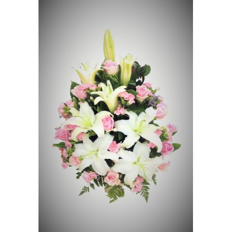 GET WELL GIFT FLOWERS BASKET 27
