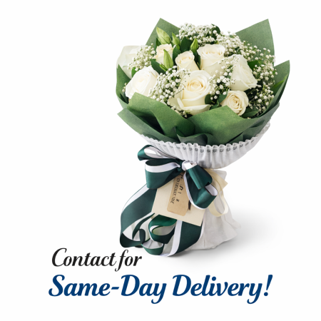 White Roses: Sorry Flowers | Order Online