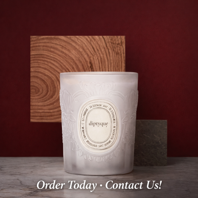 Warm Snow Perfume Candle 100% NATURAL WAXES - 3 Warm Snow Perfume Candle | Natuurlijke Was | Valentijns Cadeau