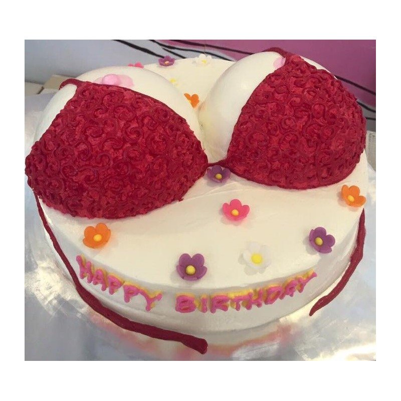 SEXY BRA CAKE