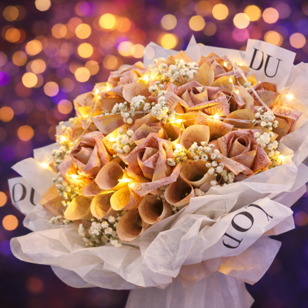 Money  bouquet 15000 bth - 20 Money Bouquet 15,000 bth - Regals de Sant ValentíSorprèn la teva persona estimada aquest Dia de Sa