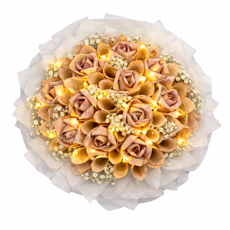Money  bouquet 15000 bth - 21 Money Bouquet 15,000 bth - Regals de Sant ValentíSorprèn la teva persona estimada aquest Dia de Sa