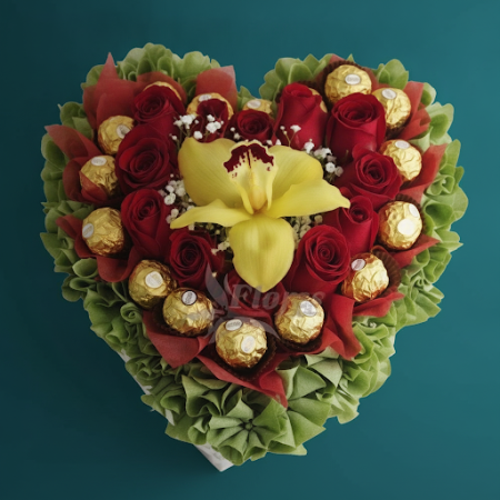Chocolate Arrnagment 56 - 2 Chocolate Arrangement 56 | Lækre Chokoladegaver