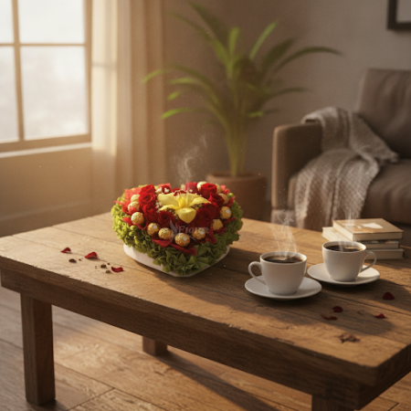 Chocolate Arrnagment 56 - 4 Chocolate Arrangement 56 | Lækre Chokoladegaver