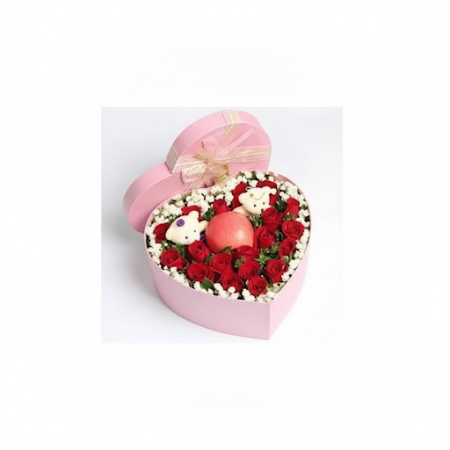 roses in box - 2 Roses in Box | Composizioni floreali fresche ed elegantiSorprendi i tuoi cari con le nostre splendide roses in 