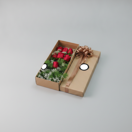 7 roses in box - 2 7 Roses in a Box | Fresh Roses DeliverySurprise someone special with our elegant 7 Roses in a Box. Perfect fo