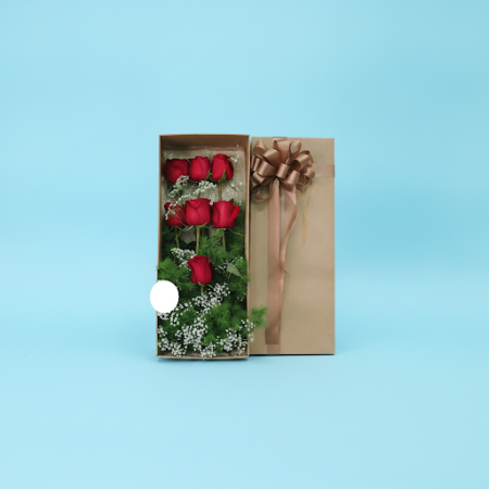 7 roses in box - 6 7 Roses in a Box | Fresh Roses DeliverySurprise someone special with our elegant 7 Roses in a Box. Perfect fo