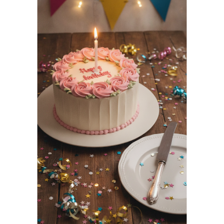 BIRTHDAY  CAKE SIIZE 4 P  1500G - 3 Birthday Cake 4P 1500g | Delicious & Festive