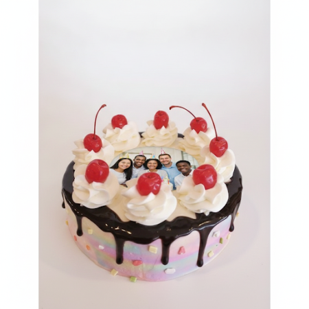 PHOTO ON CAKE 750  GRAM 2P (DELIVERY IN1- 2 DAY AFTER ORDER) - 4 Photo Cake 750g 2P | Cakes | Fast Delivery