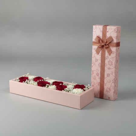 FLOWER IN BOX - 3 Flower in Box | ValentinsdaggaverOverrask din kjære denne Valentinsdagen med vår fantastiske FLOWER IN BOX. En