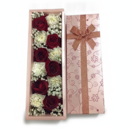 FLOWER IN BOX - 7 Flower in Box | ValentinsdaggaverOverrask din kjære denne Valentinsdagen med vår fantastiske FLOWER IN BOX. En