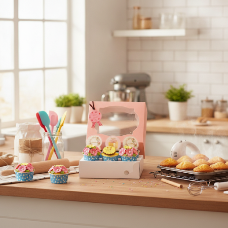 Luxury Cupcake Gift Set | Sweet Treats Dessert Box
