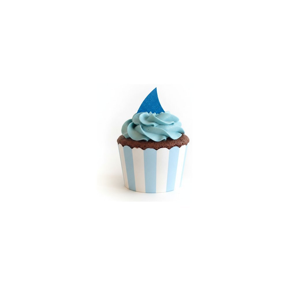 Luxury Blue Cupcake Gift Set | 15 pcs Sweet Treats