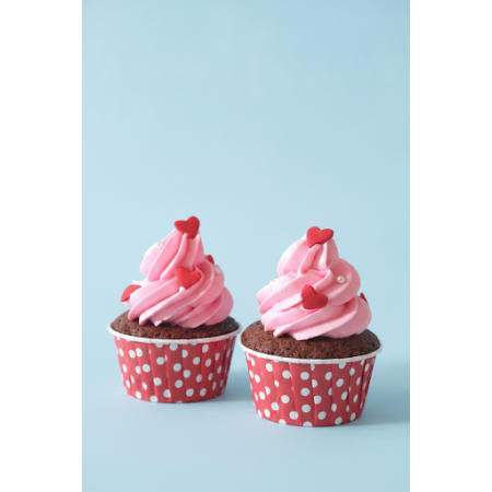 Pink Heart Cupcake Gift Set 15 pcs – Romantic Sweet Treats in Pattaya Pink Heart Cupcake Gift Set 15 pcs – Romantic Sweet Treats