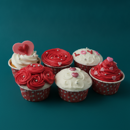 Lover Cupcake Gift Set 6 pcs – Romantic Sweet Treats in Pattaya Lover Cupcake Gift Set 6 pcs – Romantic Sweet Treats in Pattaya