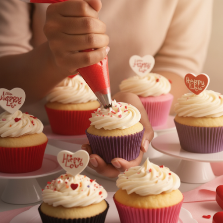 Happy Cupcake Gift Set 6 pcs – Sweet Celebration Treats in Pattaya Happy Cupcake Gift Set 6 pcs – Sweet Celebration Treats in Pa
