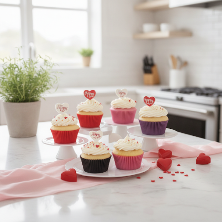 Happy Cupcake Gift Set 6 pcs – Sweet Celebration Treats in Pattaya Happy Cupcake Gift Set 6 pcs – Sweet Celebration Treats in Pa