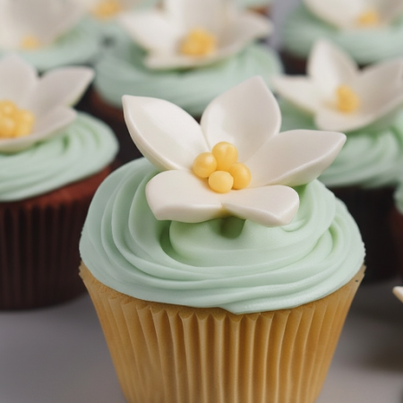 JASMINE FLOWER CAP CAKE SET 12pc - 7 JASMINE FLOWER CAP CAKE SET 12pc | Individueller KorbGenießen Sie unser 12-teiliges JASMINE
