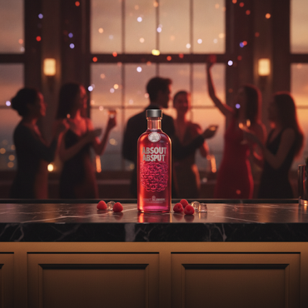 ABSOLUT RASPBERRI - 6 ABSOLUT RASPBERRI Vodka | Refreshing Raspberry Cocktails