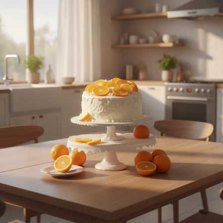 FULL ORANGE CAKE 1500 gram (4p delivery in 2 day) - 6 FULL ORANGE CAKE 1500 gram | 4p Lieferung | Individuelle KörbeGenießen Sie