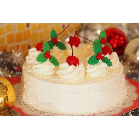 Christmas Cake 1100g – Festive Celebration Dessert in Pattaya Christmas Cake 1100g – Festive Celebration Dessert in Pattaya