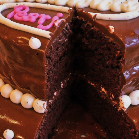  Chocolate Sweet Soft Cake 1500g – Indulgent Celebration Dessert in Pattaya Cakes - Foto 5