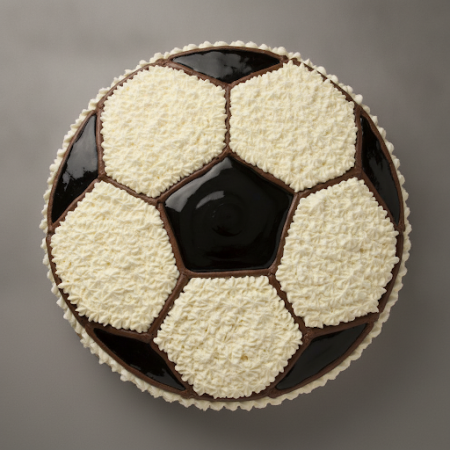 FOOTBALL CAKE 1500 gram - 2 Football Cake 1500g | Delicious Cakes | Order NowIndulge in our 1500g Football Cake, perfect for cel