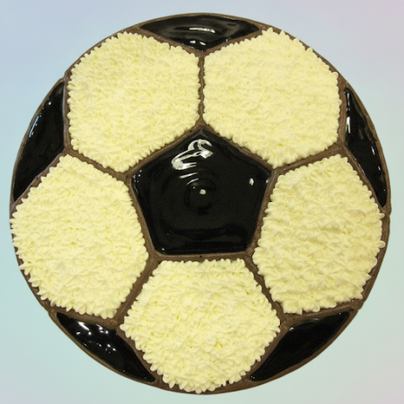 FOOTBALL CAKE 1500 gram - 8 Football Cake 1500g | Delicious Cakes | Order NowIndulge in our 1500g Football Cake, perfect for cel