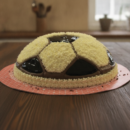  Football Cake 1500g – Sport Celebration Dessert in Pattaya Cakes - Foto 10