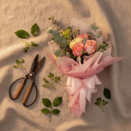 MIX ROSE FLOWER - 5 부케 | 신선한 꽃 온라인우리의 MIX ROSE FLOWER 부케의 아름다움을 발견하세요. 생동감 넘치는 꽃들이 어떤 행사든 밝게 만들어 줍니다. 선물이나 홈 데코에 완벽합니다!