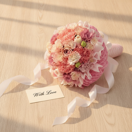 Sweet Carnation Bouquet – 20 Mixed Color Flowers in Pattaya Sweet Carnation Bouquet – 20 Mixed Color Flowers in Pattaya