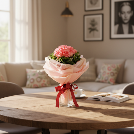 25 Pink Roses Bouquet – Elegant Romantic Gift in Pattaya 25 Pink Roses Bouquet – Elegant Romantic Gift in Pattaya