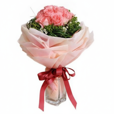 25 Pink Roses Bouquet – Elegant Romantic Gift in Pattaya 25 Pink Roses Bouquet – Elegant Romantic Gift in Pattaya