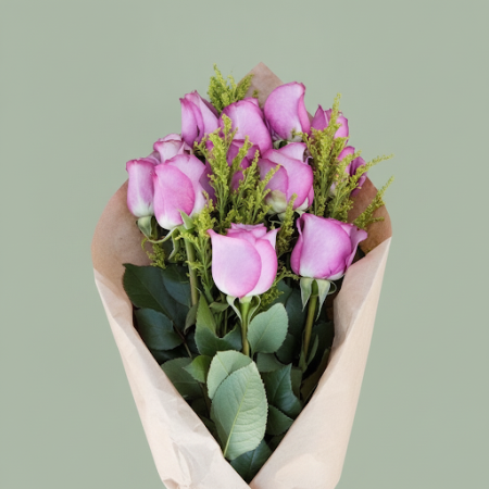 PINK ROSE FLOWER - 4 Pink Rose Flower Bouquet | Fresco e BelloIllumina qualsiasi occasione con il nostro straordinario bouquet d