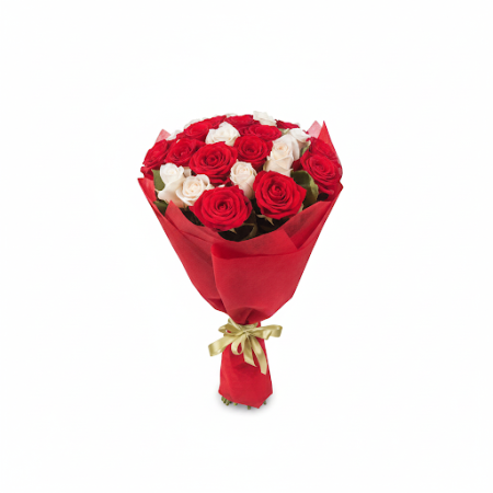 ROSE FLOWER - 7 ROSE FLOWER Bukett: Friske roser på nett | [Your Brand]Oppdag elegansen i vår ROSE FLOWER-bukett. Perfekt for en