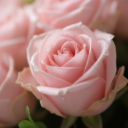 SWEET PINK ROSE FLOWER - 4 Sweet Pink Rose Flower Bouquet | Fresh Blooms