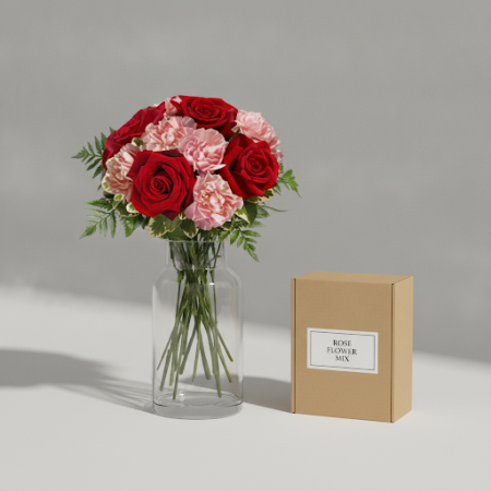 ROSE FLOWER MIX - 6 ROSE FLOWER MIX | Tuoreet kimput | Tilaa verkostaVirkistä jokainen tilaisuus ROSE FLOWER MIX -kimpullamme. H