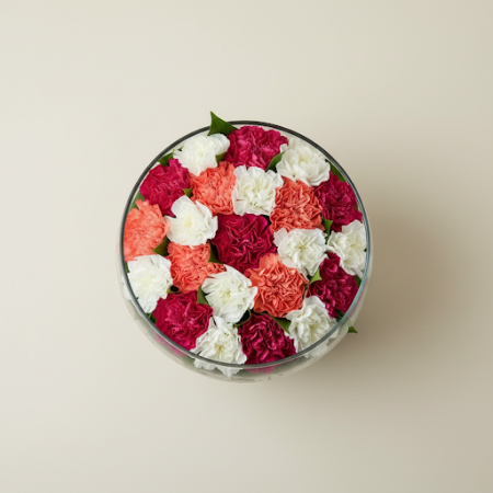 MIX CARNATION - 4 MIX CARNATION Bouquet | Friske blomster online