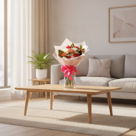 15 Mixed Carnations Bouquet – Elegant Floral Gift in Pattaya 15 Mixed Carnations Bouquet – Elegant Floral Gift in Pattaya