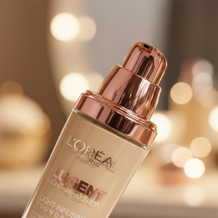 FOUNDATION LOREAL PARIS LUCENT MAGIQUE PURE LIGHT INFUSING PURE HONEY N5 - 3 L'Oréal Paris Lucent Magique N5 | FOUNDATION LOREAL