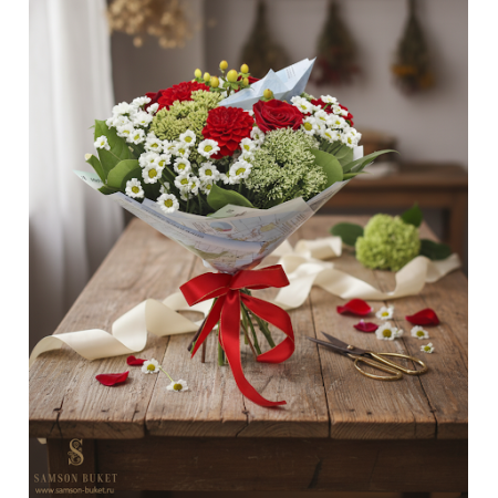 ช่อดอกไม้ Blooms 53 - 4 Blooms 53 ช่อดอกไม้สวยหรู พร้อมจัดส่งถึงมือผู้รับ | ส่งดอกไม้ด่วนพัทยา