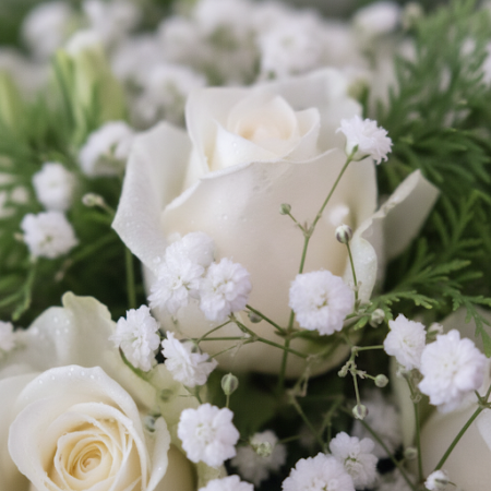ช่อดอกไม้ Blooms 57 - 2 Blooms 57 ช่อดอกไม้สดคุณภาพสูง ของขวัญสุดพิเศษ | ส่งดอกไม้พัทยา