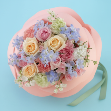 🌸 Bouquet Summary – Pastel Elegance Bouquet Summary – Pastel Elegance