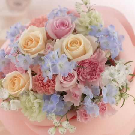🌸 Bouquet Summary – Pastel Elegance Bouquet Summary – Pastel Elegance