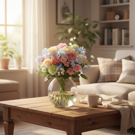 🌸 Bouquet Summary – Pastel Elegance Bouquet Summary – Pastel Elegance