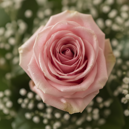 VASE OF 9 ROSES PINK FLOWERS 10 - 5 Vase of 9 Pink Roses | Fresh Flowers | Order NowBrighten any space with our Vase of 9 Pink R